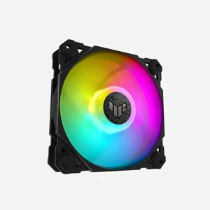 Ventilateur ASUS TUF Gaming TF120 ARGB 12cm, 250-1900 tr/min, 76 cfm, 29 dB, éclairage RGB, 120x120x25mm, pour Boitier PC - Miniature 5