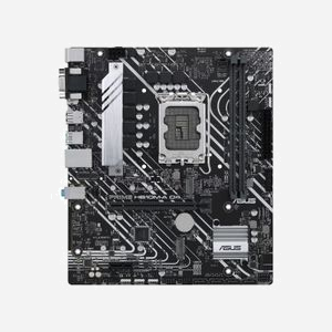 ASUS PRIME H610M-A D4-CSM : Carte mère micro ATX Intel H610, Socket LGA 1700, DDR4, M.2, SATA III, Gigabit Ethernet, ports USB 3.2 Gen 1/2 - Miniature 1