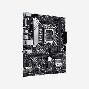 ASUS PRIME H610M-A D4-CSM : Carte mère micro ATX Intel H610, Socket LGA 1700, DDR4, M.2, SATA III, Gigabit Ethernet, ports USB 3.2 Gen 1/2 - Miniature 2