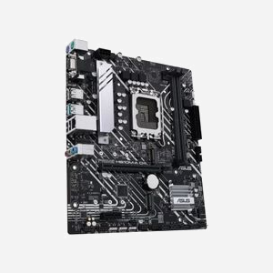 ASUS PRIME H610M-A D4-CSM : Carte mère micro ATX Intel H610, Socket LGA 1700, DDR4, M.2, SATA III, Gigabit Ethernet, ports USB 3.2 Gen 1/2 - Miniature 3