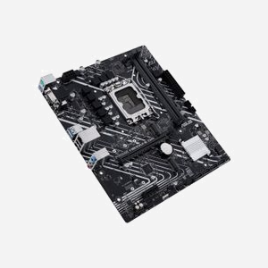 ASUS PRIME H610M-E D4-CSM : Carte mère micro ATX Intel H610, Socket LGA 1700, DDR4 jusqu'à 64 Go, Gigabit Ethernet, Ports USB 3.2 Gen 1, M.2 - Miniature 3