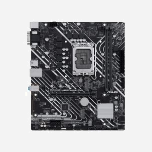 ASUS PRIME H610M-E D4-CSM : Carte mère micro ATX Intel H610, Socket LGA 1700, DDR4 jusqu'à 64 Go, Gigabit Ethernet, Ports USB 3.2 Gen 1, M.2 - Miniature 4