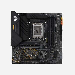 ASUS TUF GAMING B660M-PLUS D4 : Carte mère micro ATX Intel B660, Socket LGA 1700, DDR4, M.2 PCIe 4.0, 2.5Gb Ethernet, RAID, USB 3.2 Gen 2 - Miniature 1