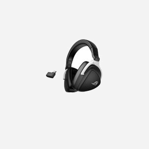 ASUS ROG Delta S Wireless - Casque Gamer Circum-Aural Noir - Bluetooth & 2.4GHz USB-C - HP 20-20000Hz, 32 Ohm - Micro Bidirectionnel - Autonomie 25h - Miniature 2