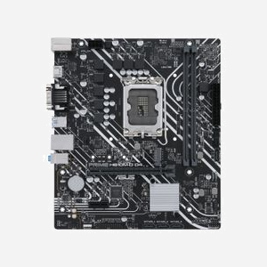 ASUS PRIME H610M-D D4 : Carte mère micro ATX Intel H610, Socket LGA 1700, DDR4 64GB max, M.2, Gigabit Ethernet, USB 3.2 Gen 1, Windows 11/10