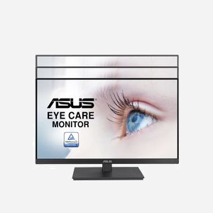 Écran ASUS VA27EQSB 27" Full HD LCD IPS LED 1920x1080 5ms 75Hz, Hub USB 3.2 Gen 1, HDMI 1.4, DisplayPort 1.2, Noir, Réglage Hauteur, VESA - Miniature 4