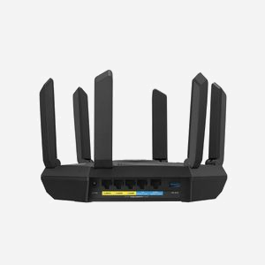 ASUS RT-AXE7800 Routeur Tri-bande WiFi 6E (802.11ax) 4804 Mbps, ports Gigabit Ethernet, USB, Serveur VPN IPSec/OVPN/PPTP, MU-MIMO, 6 antennes externes - Miniature 2