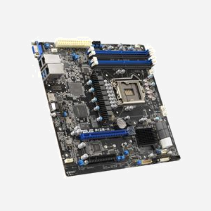 ASUS P12R-M : Carte mère micro ATX Intel C252, Socket LGA 1200, DDR4-SDRAM 128Go max, M.2, SATA III, AST2600 64Mo, Dual LAN Intel I210-AT - Miniature 2