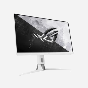 ASUS ROG Strix XG27AQ-W : Écran LED 27" Wide Quad HD (2560x1440) IPS 1ms 170Hz G-SYNC Compatible, DisplayHDR 400, Hub USB 3.2 Gen 1, Blanc - Miniature 2
