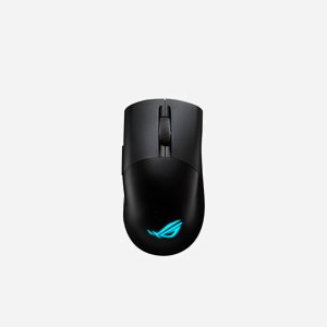 Souris Gaming ASUS ROG Keris Wireless AimPoint, Optique 36000 DPI, RF Wireless + Bluetooth 5.1 + USB Type-C, 5 Boutons Programmables, 1000Hz, 50G, Droitier, Noire