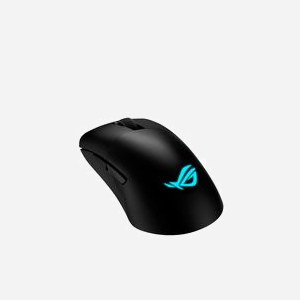 Souris Gaming ASUS ROG Keris Wireless AimPoint, Optique 36000 DPI, RF Wireless + Bluetooth 5.1 + USB Type-C, 5 Boutons Programmables, 1000Hz, 50G, Droitier, Noire - Miniature 2