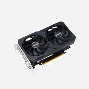 ASUS Dual GeForce RTX 3050 O8G-V2, 8 Go GDDR6, PCIe 4.0, 128-bit, 1852 MHz OC, 2 ventilateurs Axial-tech, HDMI 2.1, DisplayPort 1.4a - Miniature 2