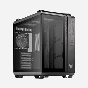 ASUS TUF Gaming GT502 PLUS Midi Tower Noir, ATX/micro ATX/Mini-ITX, 4x 3.5", 4x 2.5", 8 slots, USB 3.2 Gen 1/Gen 2, Vent. 120/140mm, Radiateur 360mm - Miniature 3