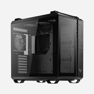 ASUS TUF Gaming GT502 PLUS Midi Tower Noir, ATX/micro ATX/Mini-ITX, 4x 3.5", 4x 2.5", 8 slots, USB 3.2 Gen 1/Gen 2, Vent. 120/140mm, Radiateur 360mm - Miniature 4