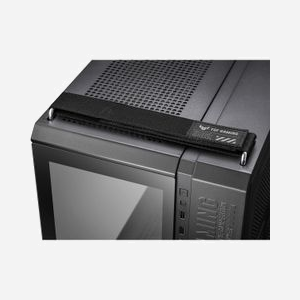 ASUS TUF Gaming GT502 PLUS Midi Tower Noir, ATX/micro ATX/Mini-ITX, 4x 3.5", 4x 2.5", 8 slots, USB 3.2 Gen 1/Gen 2, Vent. 120/140mm, Radiateur 360mm - Miniature 5