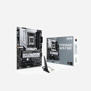 ASUS PRIME X670-P WIFI - Carte mère ATX - AMD X670 - Socket AM5 - DDR5-SDRAM 128Go max - 3x M.2 - 2.5GbE - WiFi 6 - Bluetooth 5.2