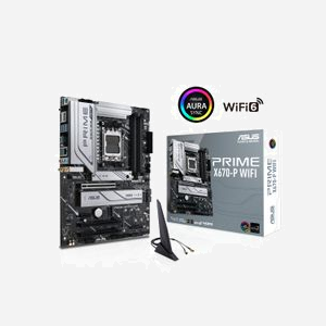 ASUS PRIME X670-P WIFI - Carte mère ATX - AMD X670 - Socket AM5 - DDR5-SDRAM 128Go max - 3x M.2 - 2.5GbE - WiFi 6 - Bluetooth 5.2 - Miniature 3