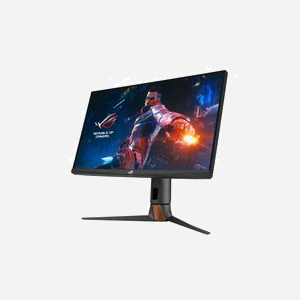 ASUS ROG Swift PG27AQN Écran PC 27" Wide Quad HD (2560x1440) IPS 1ms 360Hz G-SYNC 400cd/m² HDMI/DisplayPort Hub USB Gris - Miniature 4