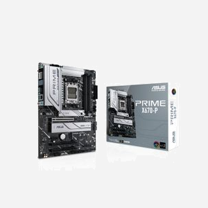 ASUS PRIME X670-P : Carte mère ATX AMD X670 Socket AM5, 4 DDR5 DIMM jusqu'à 128GB, 3xM.2, 6xSATA III, 2.5GbE, HDMI 2.1, DisplayPort 1.4