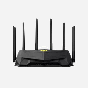 ASUS TUF Gaming AX6000 Routeur WiFi 6 Bi-bande AX6000 (4804 Mbps/5 GHz + 1148 Mbps/2.4 GHz), 5 ports Gigabit Ethernet, USB 3.2 Gen 1, IPv6 - Miniature 4