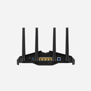 ASUS RT-AX82U Routeur WiFi 6 AX5400 Bi-bande Gigabit Ethernet, WAN RJ-45, 4 ports LAN, 1 port USB 3.2, MU-MIMO, WPA3-PSK, Processeur 1.5 GHz, 512 Mo RAM - Miniature 2