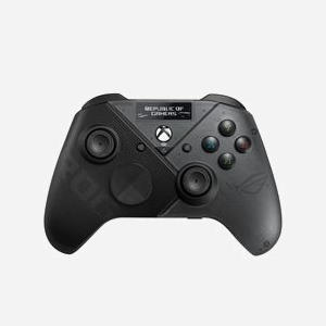 ASUS ROG Raikiri Pro - Manette de jeu sans fil/filaire Bluetooth/USB - OLED 1.3" - PC/Xbox One/Series X|S - Batterie 48h - Rétroéclairage LED - Miniature 1