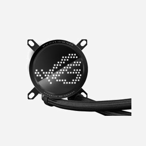 ASUS ROG Ryuo III 240 ARGB Kit de refroidissement liquide pour processeur (Sockets LGA 115x/1200/1700, AM4/AM5), 2x120mm, 2200 tr/min, 70.07 CFM - Miniature 2