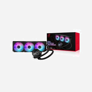 ASUS ROG Ryuo III 360 ARGB Kit de refroidissement liquide CPU, radiateur 360mm, 3x 120mm 2200 tr/min, 70.07 CFM, 36.45 dB, sockets LGA 1200/1700/AM4/AM5 - Miniature 2