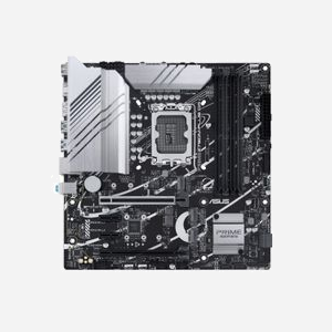 ASUS PRIME Z790M-PLUS D4 : Carte mère micro ATX Intel Z790, Socket LGA 1700, DDR4 128Go max, M.2, SATA III, Gigabit Ethernet, PCIe 5.0 - Miniature 1