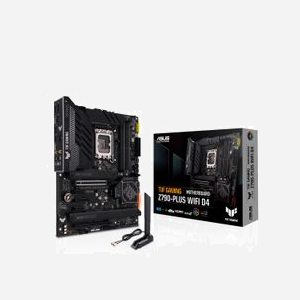 ASUS TUF GAMING Z790-PLUS WIFI D4 : Carte mère ATX Intel Z790, Socket LGA 1700, DDR4 128GB max 5333MHz, Wi-Fi 6, 2.5GbE Ethernet, 4x M.2, USB 3.2 Gen2/2x2