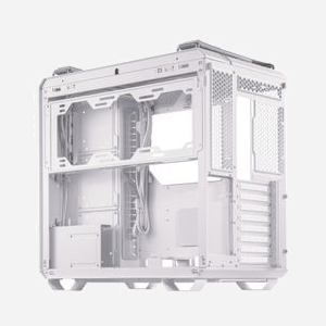 ASUS TUF Gaming GT502 Blanc - Boîtier PC Midi Tower ATX/micro ATX/Mini-ITX, 4 baies 3.5", USB 3.2 Gen1/Gen2, Vent. 120/140mm, Vitre trempée - Miniature 2