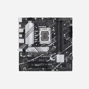 ASUS PRIME B760M-A D4-CSM : Carte mère micro ATX Intel B760, Socket LGA 1700, DDR4, M.2, 2.5GbE, PCIe 4.0, Supports RAID 0/1/5/10, Windows 10/11 - Miniature 1