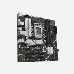 ASUS PRIME B760M-A D4-CSM : Carte mère micro ATX Intel B760, Socket LGA 1700, DDR4, M.2, 2.5GbE, PCIe 4.0, Supports RAID 0/1/5/10, Windows 10/11 - Miniature 3