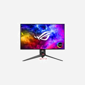 ASUS ROG Swift OLED PG27AQDM - Écran 26.5" Wide Quad HD 2560x1440 OLED, 0.03ms, 240Hz, G-SYNC Compatible, FreeSync Premium, HDR10 - Miniature 1