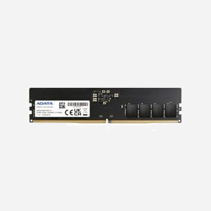 ADATA Module Mémoire DDR5 16Go 4800MHz ECC Unbuffered DIMM 288-pin (1x16Go) CAS 40, 1.1V, Configuration 2048M x 8, Composant PC/Serveur