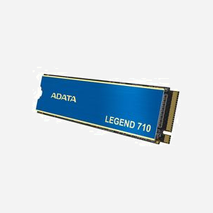 ADATA LEGEND 710 512Go SSD M.2 PCIe 3.0 NVMe 1.4 3D NAND Lecture 2400Mo/s Écriture 1000Mo/s AES 256-bit pour PC/Ordinateur Portable - Miniature 3
