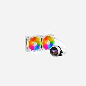 XPG LEVANTE X 240 Refroidisseur Hybride CPU Blanc - Radiateur 272x121x27mm, 2x120mm (600-2000 RPM, 61.5 CFM, 18.17dB), FDB, Socket LGA 2066
