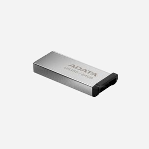 ADATA UR350 64Go USB Type-A 3.2 Gen 1 Noir - Lecteur Flash 100Mo/s - Résistant Poussière/Chocs/Eau - Métal - Compatible Windows/macOS/Linux - Miniature 2