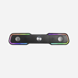 Mars Gaming MSBX Barre de Son 10W Noire : Bluetooth 5.0, Entrée AUX, Processeur DSP, Éclairage RGB Dynamique, 435x85x75mm - Miniature 2