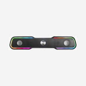 Mars Gaming MSBX Barre de Son 10W Noire : Bluetooth 5.0, Entrée AUX, Processeur DSP, Éclairage RGB Dynamique, 435x85x75mm - Miniature 5