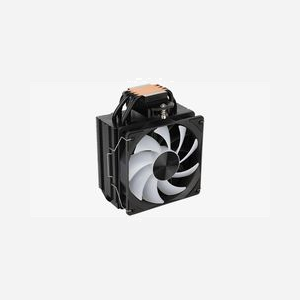 Aerocool Rime 4 Refroidisseur CPU Air 12cm Noir, Socket LGA115x/1200/1700/2011/2066/AM4, 4 Heatpipes, TDP 230W, 800-1800 RPM, 17-34 dBA - Miniature 3