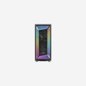 Aerocool Interstellar Midi Tower Noir - Boîtier PC ATX/micro ATX/Mini-ITX, 2x120mm avant, 1x120mm arrière, USB 3.2 Gen 1/Gen 2, 2x3.5", 4x2.5"