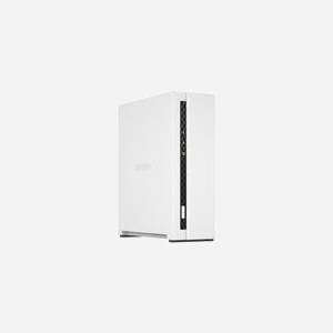 QNAP TS-133 NAS Tower Cortex-A55 1.8GHz 2Go DDR4 1 baie 3.5" SATA HDD/SSD, 1xGbE, 1xUSB 3.2 Gen 1, 1xUSB 2.0, QNAP Turbo System - Miniature 3