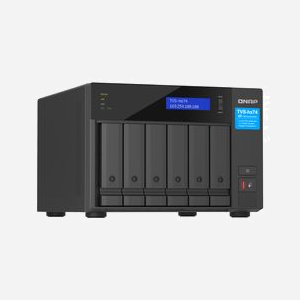 QNAP TVS-H674T-I5-32G NAS Tower Intel Core i5-12400 32GB DDR4 6 baies SATA HDD/SSD RAID 0/1/5/6/10/50/JBOD 2x M.2 QNAP QTS 5.1.0 - Miniature 4