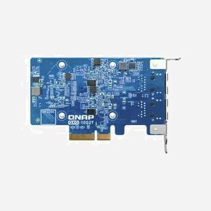 QNAP QXG-10G2T Carte Réseau PCIe 3.0 x4 10 Gigabit Ethernet Dual Port RJ-45, Chipset Marvell AQtion AQC107, compatible Windows/Linux/QTS/QuTS - Miniature 2