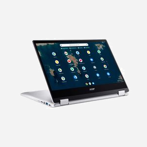 Acer Chromebook CP314-1HN-C11N : Écran tactile 14" FHD, Intel Celeron N4500, 8 Go LPDDR4x, 64 Go SSD, Wi-Fi 6, ChromeOS, Argent - Miniature 5