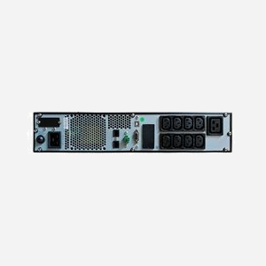 FSP Eufo 3k UPS Interactif 3kVA/2700W Rack/Tour 2U, 8 Sorties C13, USB, RS-232, SmartSlot, AVR, Sinusoïde Pur, 162-290V Input, LCD, CE/EAC - Miniature 4