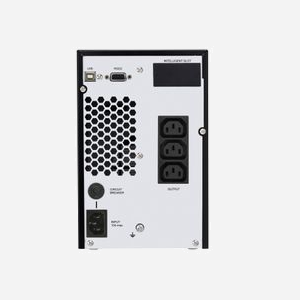 FSP Champ Tower 1K UPS Double-Conversion 1kVA/900W Tower, Entrée 120-300V, Sortie 200-240V, USB Type-B, RS-232, LCD, Autonomie 3.2min @ pleine charge - Miniature 3