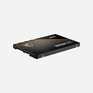 MSI SPATIUM S270 960GB SSD SATA III 2.5" 3D NAND - Lecture 500 Mo/s, Écriture 450 Mo/s, 55K/80K IOPS, TBW 500, PC/Ordinateur portable - Miniature 4