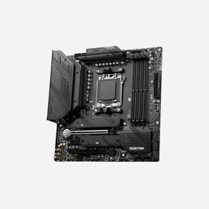Carte mère MSI MAG B650M Mortar WIFI, AMD B650, Socket AM5, DDR5, Micro ATX, 2.5GbE, WiFi 6E, 2x M.2, USB 3.2 Gen 2, Realtek ALC4080 - Miniature 2